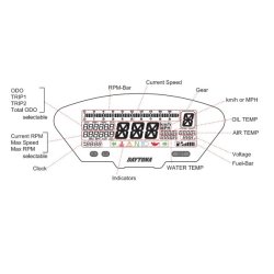 Daytona Deva Multi-Funktions Cockpit