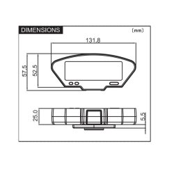 Daytona Deva Multi-Funktions Cockpit