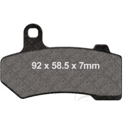 EBC Bremseklodser Sinter metal Forhjul - Harley Davidson