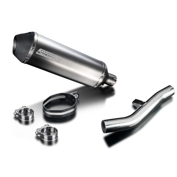 DELKEVIC slipon  X-Oval Titanium UDST�DNING RUSTFRI GSX1400 (05-09)