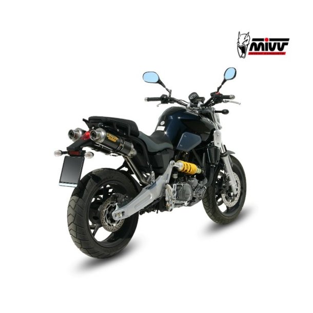 MIVV GP Carbon Double Slip-On Yamaha MT-03