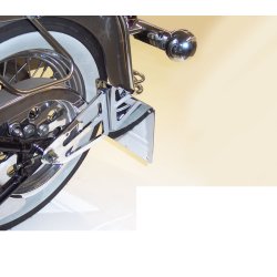 Sidehngt nummerplader holder - Harley Softtail