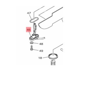 SENDER UNIT ASSY, FUEL METER - Yamaha XV 950