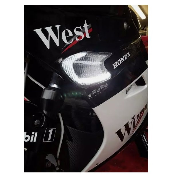 LED blinklys for Klar - Honda VFR 750 RC36 (90-97)