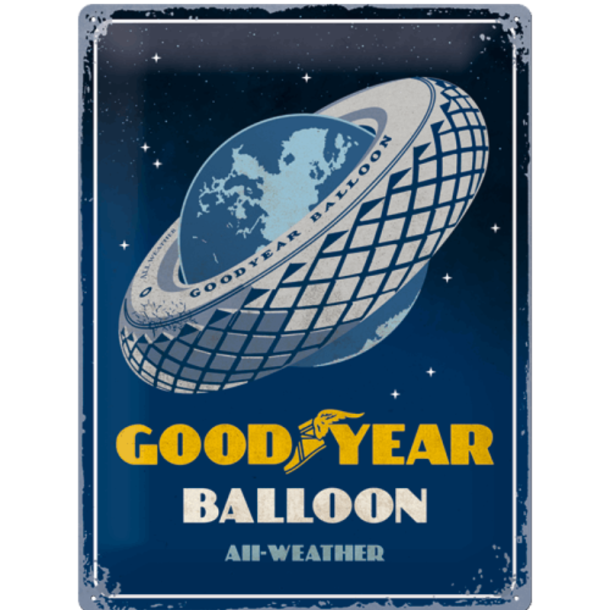 Nostalgic Art Goodyear Baloon Skilt