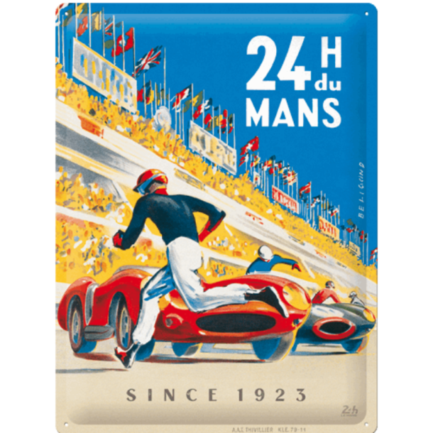 Nostalgic Art Le Mans since 1923 Skilt