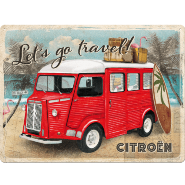 Nostalgic Art Citroen Type H Skilt