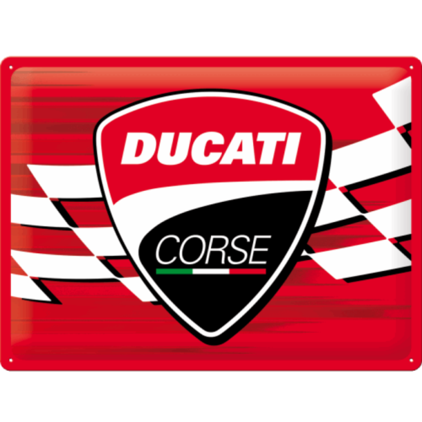 Nostalgic Art Ducati Corse Skilt