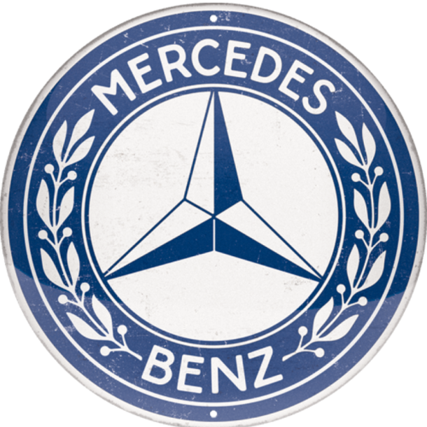 Nostalgic Art Mercedes-Benz Skilt