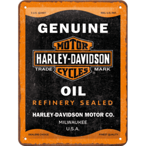 Nostalgic Art Harley Davidson Oil Skilt