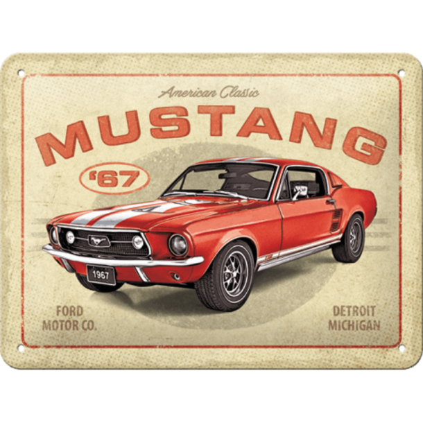 Nostalgic Art Ford Mustang Skilt