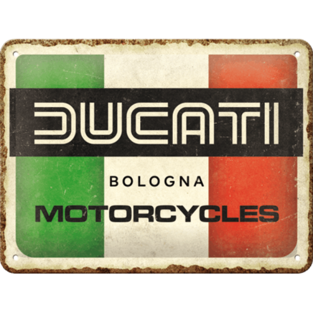 Nostalgic Art Ducati Skilt