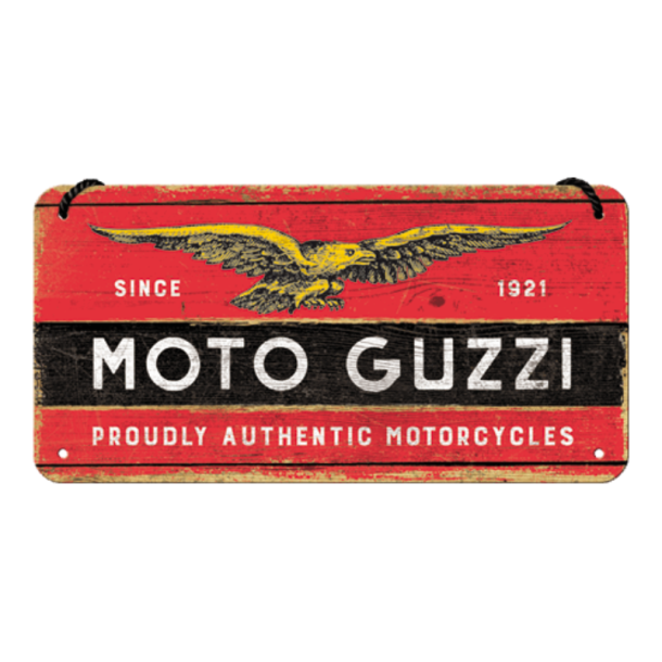 Nostalgic Art Moto Guzzi Skilt