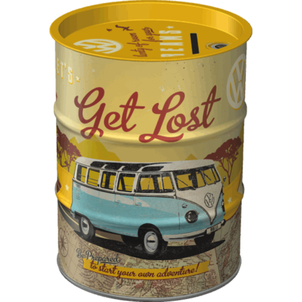 Nostalgic Art VW Bulli Get Lost Oil Sparebsse