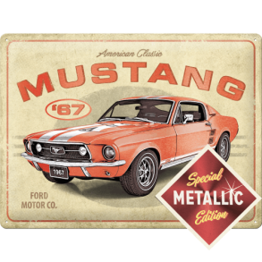 Nostalgic Art Mustang GT 1967 Skilt