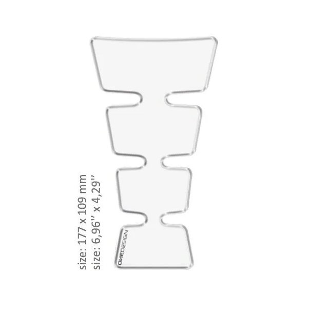 Tankpad - Gennemsigtig