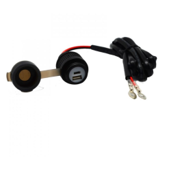 Dobbelt USB A+C Quick charge 