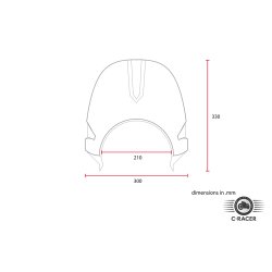 C Racer - UNI Cafe Racer Mask No3