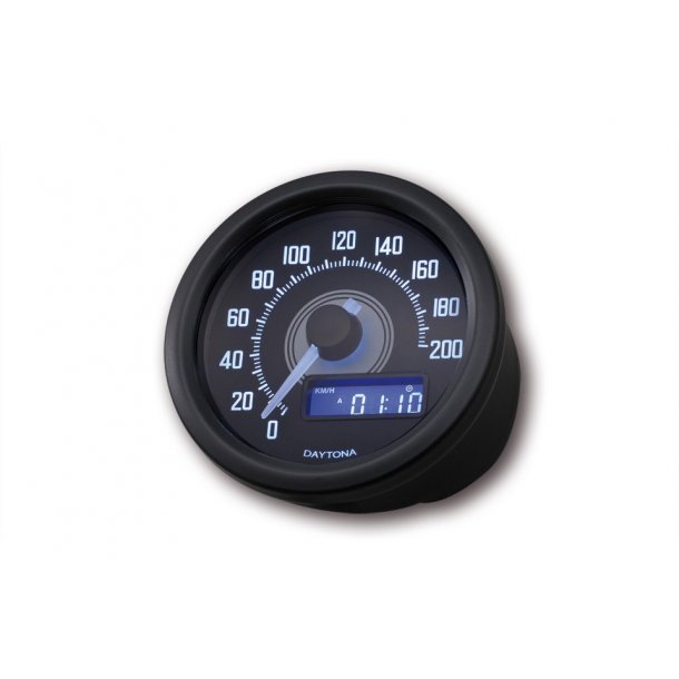 Daytona Velona Speedometer 0-200 Sort