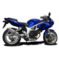 Delkevic Slip-on Udstdning Rustfri Lav SV650 (98-02)