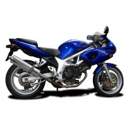 Delkevic Slip-on Udstdning Rustfri Lav SV650 (98-02)