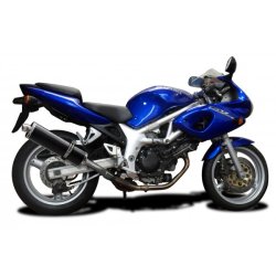 Delkevic Slip-on Udstdning Carbon Lav SV650 (98-02)