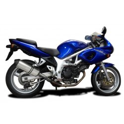 Delkevic Slip-on Udstdning Titanium Lav SV650 (98-02)