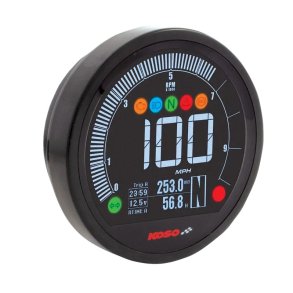 KOSO DL-04 Speedometer - H-D XL (14-17)