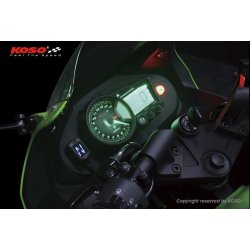 Koso RX2 Speedometer / Omdrejningstller / Cockpit