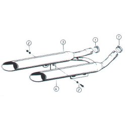 Honda VT1100 Laser Outlow Udstdning