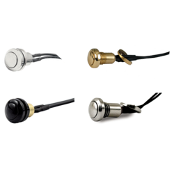 Kontakt - Rustfri / Messing / Chrome / Sort