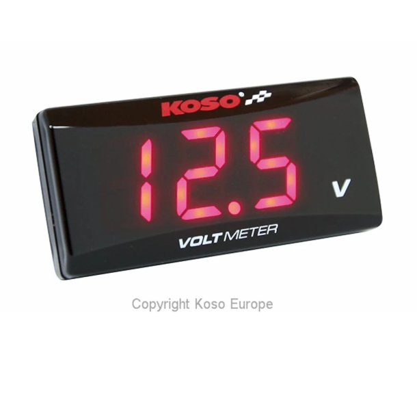Koso Voltmeter - R�d