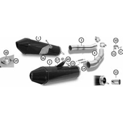 Yamaha R1 Laser Stealth Carb/Tita Dobbel Udstdning 07-09 TILBUD