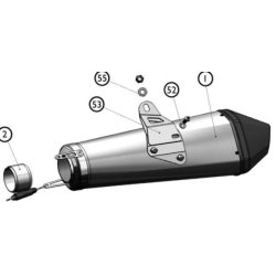 Yamaha R6 Laser Stealth Carb/Tita