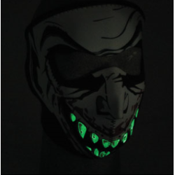 Zanheadgear Neoprene Mask - Vampire Glow In Dark
