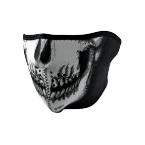 Zanheadgear Neoprene Half Mask - Skull