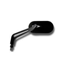 Spejlst - Oval - Sort