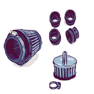 MC Powerfilter, Indsugningsgummi