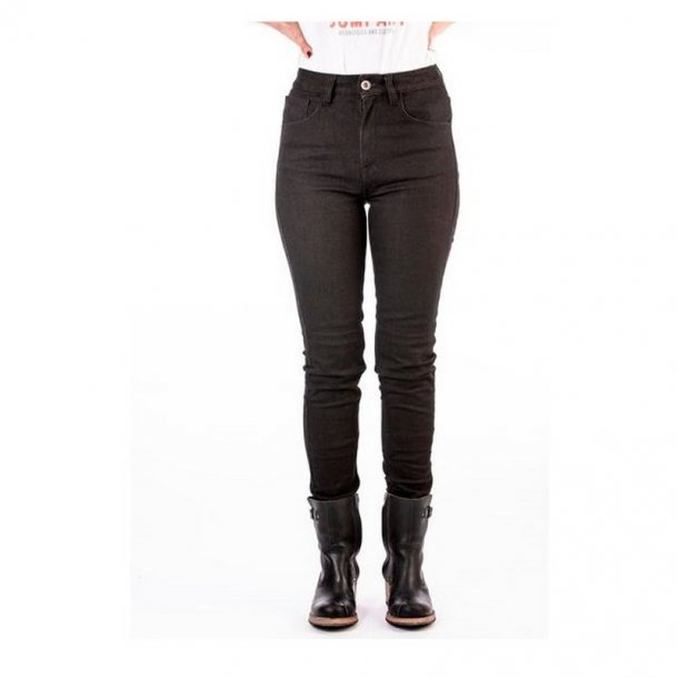 Rokkertech Highwaist Jeans Lady Sort
