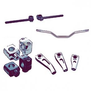 Styr, Riser og Clip-ons Cafe Racer