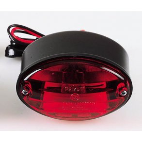 P&W Baglygte - Micro Cateye Sort