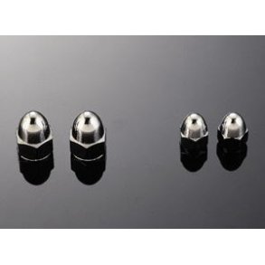 Acorn mtrik chrome - M6, 10stk.