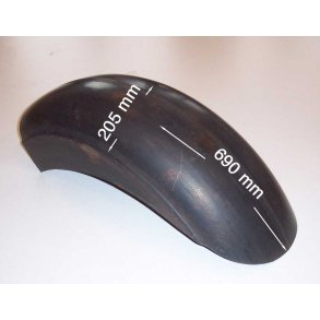 Bagskrm universal - 205 mm bred