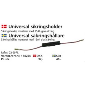 Universal Sikringsholder