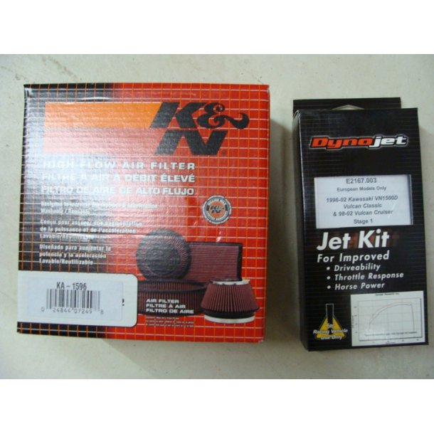 VN 1500 - Jet kit - Kn filter
