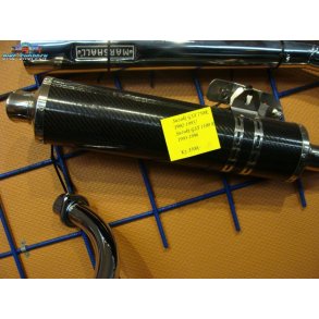 Suzuki GSX 750 R - kulfiber slip on udstdning