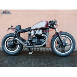 P&W - LED baglygte - BATES - Sort/rd