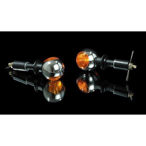 P&W Blinklys st - Bulls eye Chrom