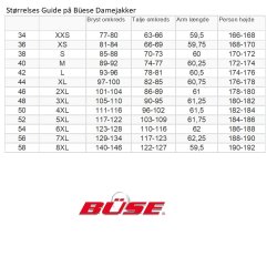 BSE Dame Highland II Jakke - Sort/Gr