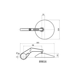 DAYTONA STYRENDE SPEJLST D10